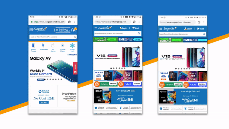 Navigation Bar (Old vs. New vs. Compact)